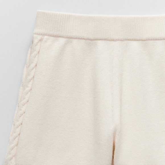ZARA Cable Knit Shorts - Picture 6 of 6